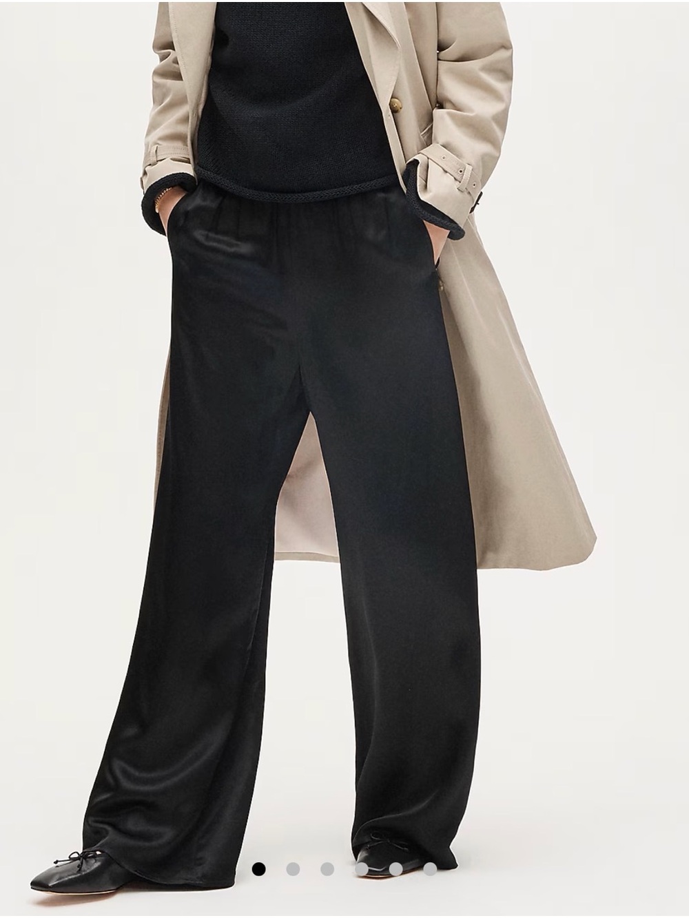 J crew cosmo pants in black
